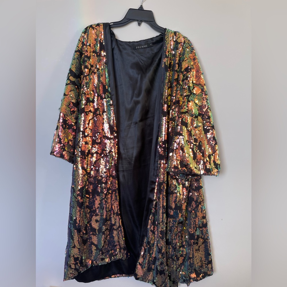 Premme Sequin Supreme Duster! Size 1 (1X/14). Perfect condition!